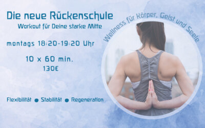 ab 11.08.2025 Rückenschule mit Jule Rößler